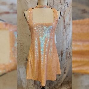 Tobi Sequins Mini Dress Sz SP